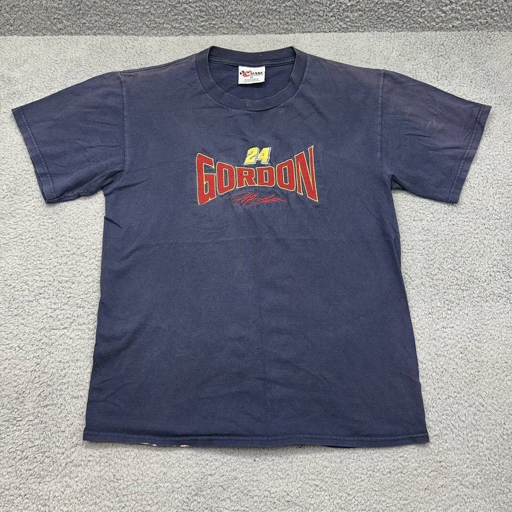 Vintage 2002 Chase Authentics Jeff Gordon #24 Mens  Size Large One Sided T-Shirt